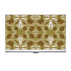 Folk Flowers Print Floral Pattern Ethnic Art Business Card Holder by Eskimos