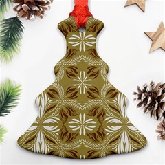 Folk Flowers Print Floral Pattern Ethnic Art Ornament (christmas Tree) 