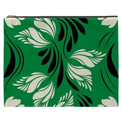 Folk Flowers Print Floral Pattern Ethnic Art Cosmetic Bag (xxxl) by Eskimos