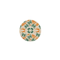 Folk flowers print Floral pattern Ethnic art 1  Mini Magnets