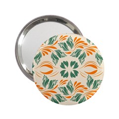 Folk flowers print Floral pattern Ethnic art 2.25  Handbag Mirrors