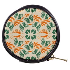 Folk flowers print Floral pattern Ethnic art Mini Makeup Bag