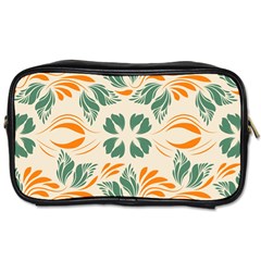 Folk flowers print Floral pattern Ethnic art Toiletries Bag (One Side)