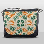 Folk flowers print Floral pattern Ethnic art Messenger Bag Front