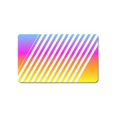 Abstract-lines-mockup-oblique Magnet (name Card) by Jancukart