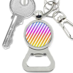 Abstract-lines-mockup-oblique Bottle Opener Key Chain