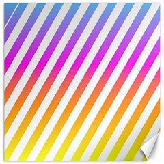 Abstract-lines-mockup-oblique Canvas 20  X 20 