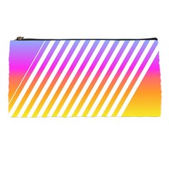 Abstract-lines-mockup-oblique Pencil Case by Jancukart