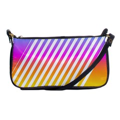 Abstract-lines-mockup-oblique Shoulder Clutch Bag