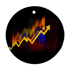 Logo-finance-economy-statistics Ornament (round)