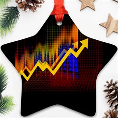 Logo-finance-economy-statistics Star Ornament (two Sides)