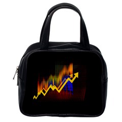 Logo-finance-economy-statistics Classic Handbag (one Side)