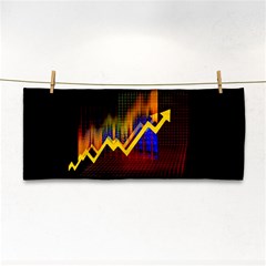 Logo-finance-economy-statistics Hand Towel