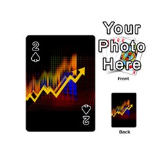 Logo-finance-economy-statistics Playing Cards 54 Designs (mini)