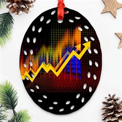 Logo-finance-economy-statistics Ornament (oval Filigree) by Jancukart