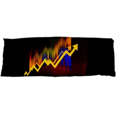 Logo-finance-economy-statistics Body Pillow Case Dakimakura (two Sides) by Jancukart