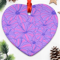 Flower-b 001 Ornament (heart) by nate14shop