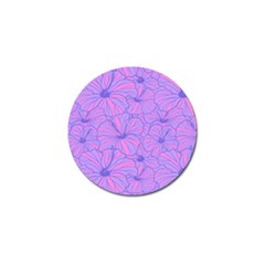 Flower-b 001 Golf Ball Marker