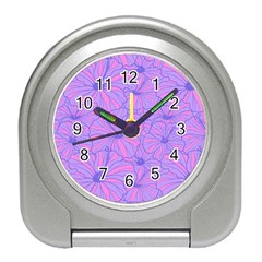 Flower-b 001 Travel Alarm Clock by nate14shop