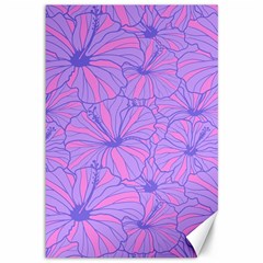 Flower-b 001 Canvas 12  X 18  by nate14shop