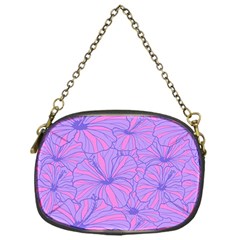 Flower-b 001 Chain Purse (one Side)