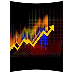 Logo-finance-economy-statistics Back Support Cushion