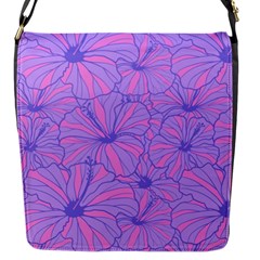 Flower-b 001 Flap Closure Messenger Bag (s) by nate14shop