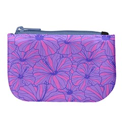 Flower-b 001 Large Coin Purse by nate14shop