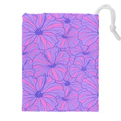 Flower-b 001 Drawstring Pouch (5xl) by nate14shop