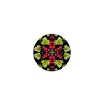 Pattern-berry-red-currant-plant 1  Mini Buttons Front