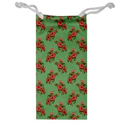 Flowers-b 002 Jewelry Bag by nate14shop