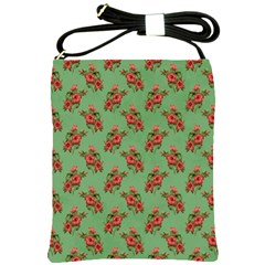 Flowers-b 002 Shoulder Sling Bag