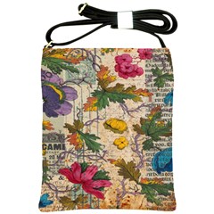 Flowers-b 003 Shoulder Sling Bag