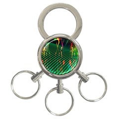 Hd-wallpaper-b 005 3-ring Key Chain