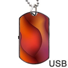 Hd-wallpaper-b 008 Dog Tag Usb Flash (one Side)