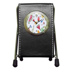 Hd-wallpaper-b 012 Pen Holder Desk Clock by nate14shop