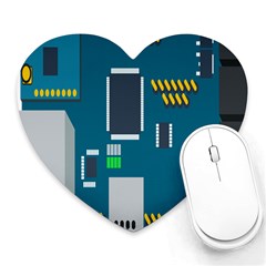 Amphisbaena Two Platform Dtn Node Vector File Heart Mousepads by Sapixe