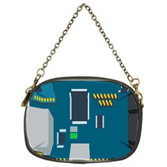 Amphisbaena Two Platform Dtn Node Vector File Chain Purse (one Side) by Sapixe