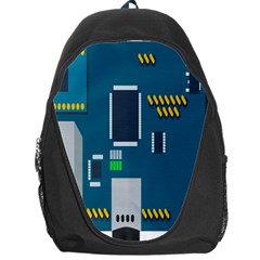 Amphisbaena Two Platform Dtn Node Vector File Backpack Bag by Sapixe