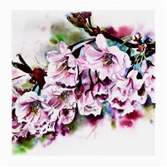 Watercolour-cherry-blossoms Medium Glasses Cloth