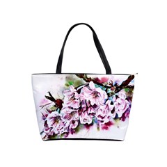 Watercolour-cherry-blossoms Classic Shoulder Handbag