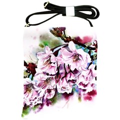 Watercolour-cherry-blossoms Shoulder Sling Bag