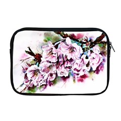 Watercolour-cherry-blossoms Apple Macbook Pro 17  Zipper Case