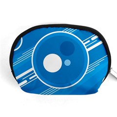 Background-blue-modern-creative Accessory Pouch (medium)