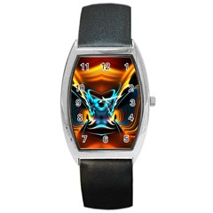 Duck-crazy-duck-abstract Barrel Style Metal Watch by Jancukart