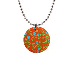 Background-texture-seamless-flowers 1  Button Necklace