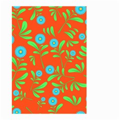 Background-texture-seamless-flowers Small Garden Flag (two Sides)