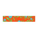 Background-texture-seamless-flowers Flano Scarf (Mini) Front