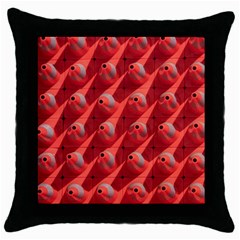 Sculpture-art-traffic-cones-plastic Throw Pillow Case (black)