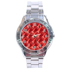 Sculpture-art-traffic-cones-plastic Stainless Steel Analogue Watch